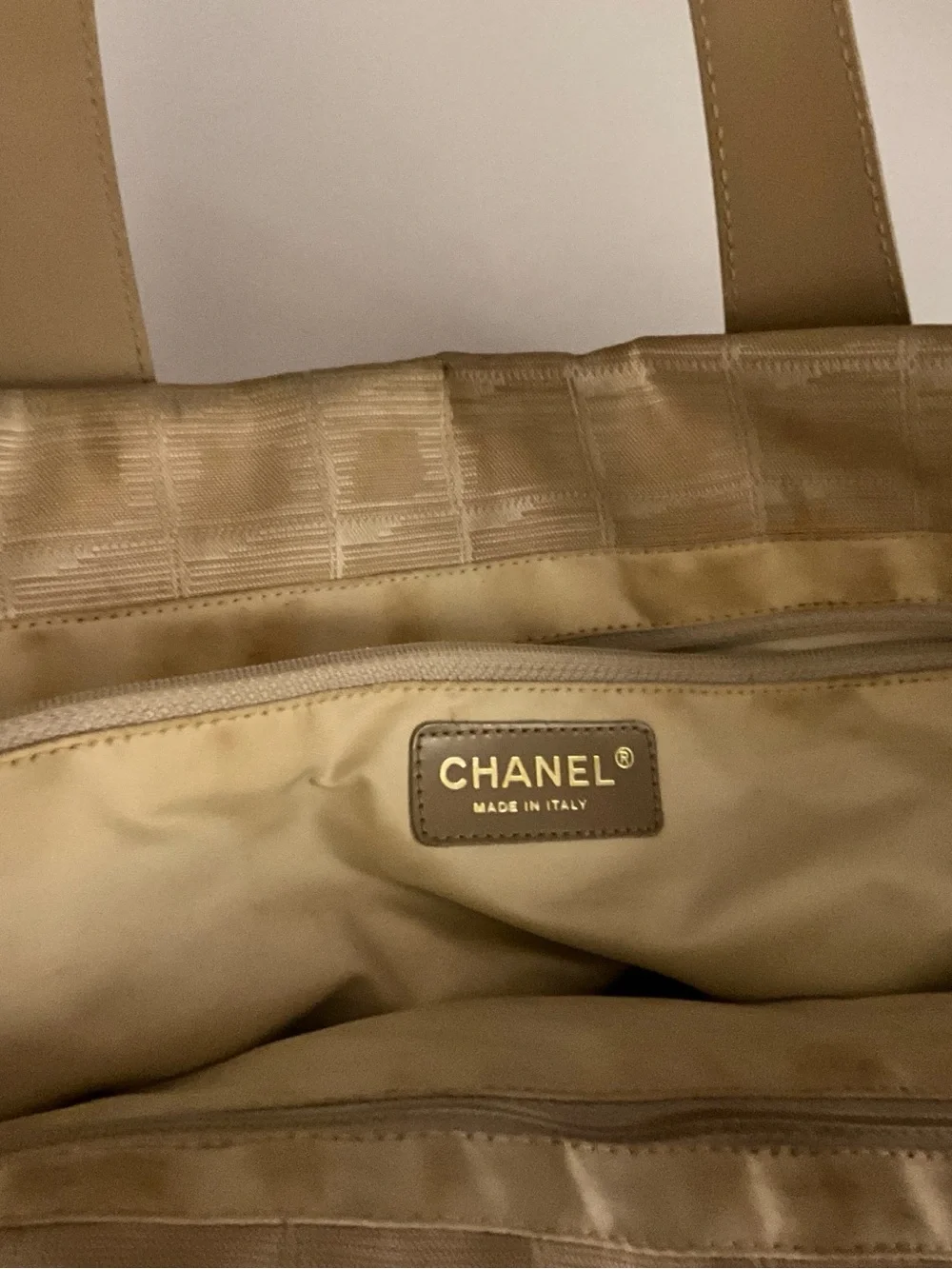 Chanel Travel Line Small Tote Bag